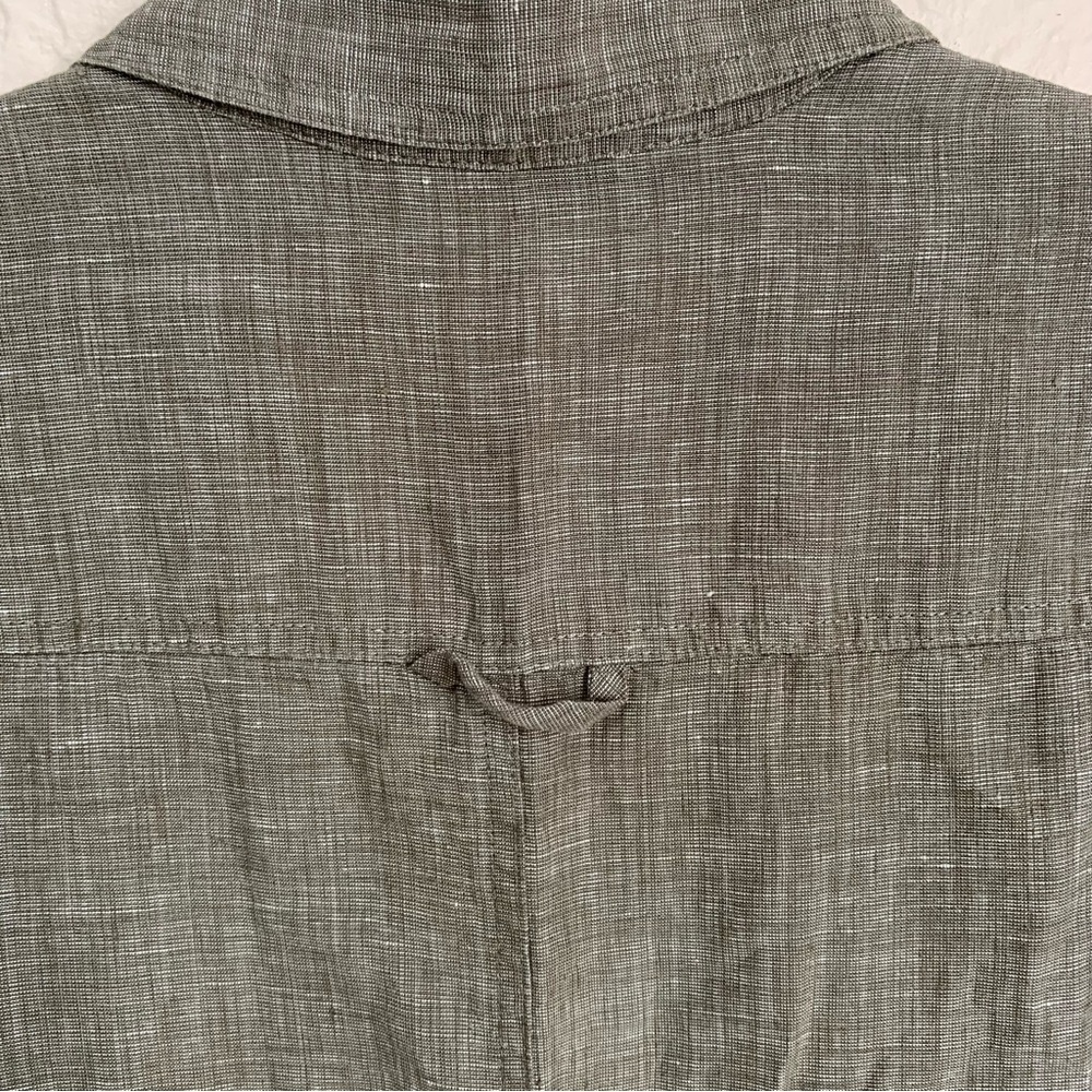 Tommy Bahama Linen Dress Womens XS Brown Roll Tab Lace-up‎ Bodice Summer casual - Picture 4 of 11